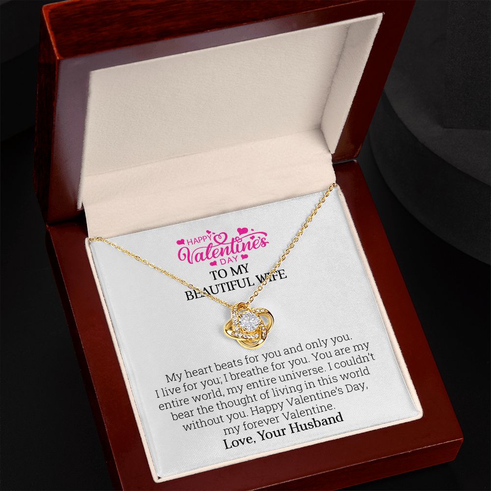 My Heart Beats for You | Best Valentine's Day Gift for Wife