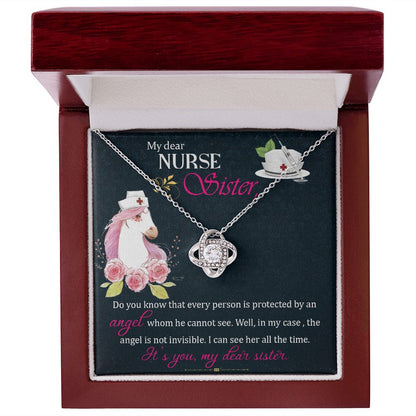 My Dear Nurse Sister | Do you know that every person is protected by an angel | Best gift for sister