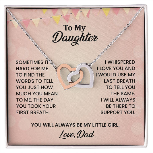 Bonded Hearts: A Heartfelt Gift for Daughter from Dad