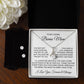 Bonus Mom Gift | You Gave Me the Gift of You | Alluring Beauty Necklace & Earring Set