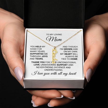 Name Necklace for Mom, Mother's Day Gifts for Mom, Gifts for Mother's Day, Gifts for Mom, Personalized Gifts for Mom