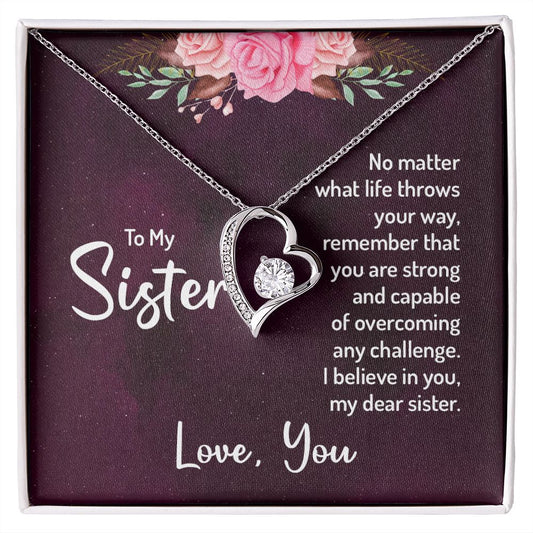 Gifts for Sister, Mother's Day Gifts for Sister, Personalized Gifts for Sister, Necklace Gifts for Sister