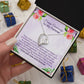 Your love and support have been a constant source of strength | Forever love necklace for anniversary
